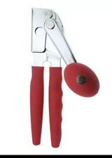 Chef Master 90056 Red 10-5/8 Commercial Can Opener Heavy Duty Opens #10 Cans