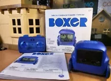 Boxer Interactive A.I. Robot Toy Blue in Box with Remote - Tested Working