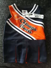 CHICAGO BEARS CHEERLEADER UNIFORM OUTFIT DRESS NFL TEAM APPAREL GIRLS 12M