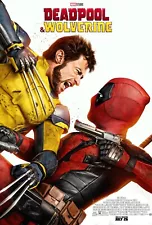 2024 Marvel Deadpool And Wolverine Movie Poster 11X17 Ryan Reynolds Jackman ð¿