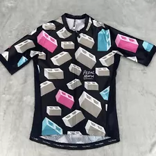 Pedal Mafia Cycling Jersey Size Medium Bricks Bike