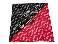 Chip Foose Lincoln Electric Foose MUSTANG Bandana Handkerchief 22" Square