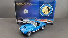 FRANKLIN MINT 1966 SHELBY COBRA 427 S/C SUPER SNAKE LIMITED 1/24 DIECAST SR