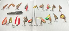 New Listing(LOT OF 20) Trout Salmon Fishing Lures - 16 Spinners + 4 Spoons