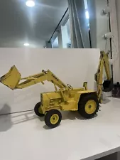 Ford 7500 Backhoe Toy Excavation Truck. Missing Seat