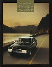 1993 JAGUAR SEDANS brochure catalog US 93 XJ6 VANDEN PLAS