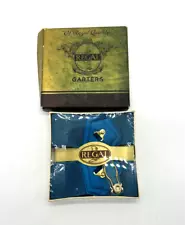 Vintage Regal Sleeve Garters for Men - NEVER OPENED, Blue