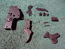 Savage 340 Misc parts lot, trigger, trigger bracket, springs screws, pins. L-1