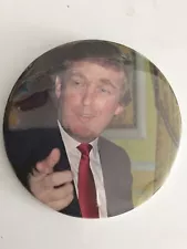 Photo of Young Donald J. Trump 3" Button Pin