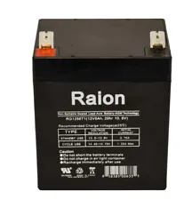 12V 5Ah rechargeable replacement battery for PreCor Inc AMT 100i 1pk