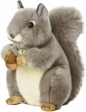 Aurora Miyoni Grey Squirrel Plush Stuffed Animal Toy #26172