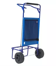 COPA Rolling Cargo Cart Beach Gardening Umbrella Chairs Cooler Collapsible