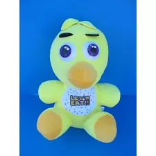 Five Nights At Freddys Chica Plush Toy 2016 Plastic Eyes 10"