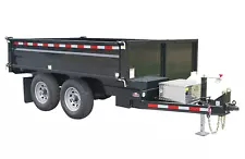 Dump Trailer Construction Plans DIY Bumper Pull 45 Degree Tipping Angle 10'x6'