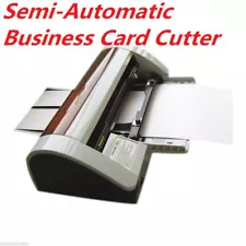 Hot-sale Semi-Automatic Business Card Cutter 90 x 50mm AC220V Right Angle