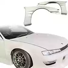 ModeloDrive FRP ORI t3 45mm Fenders (front) S14 for 240SX Nissan 97-98 modelodr