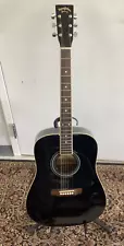 Sigma Guitars by C. F. Martin & Co. DM-1/BK Acoustic Guitar W/Case