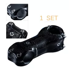 1xCarbon Fiber MTB Road Bike Bicycle Handlebar Stems 70/80/90/ 100/110/120/130mm