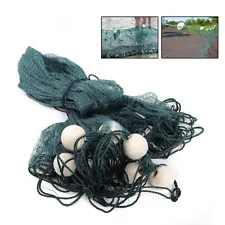 6.5x33' ft Hand Cast Throw Fishing Net Large Network Shrimp Squid Catch Net USA