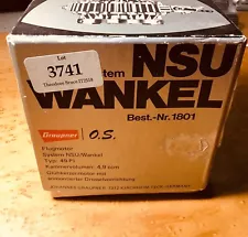 Vintage O.S. 49-P1, NSU Wankel Rotary, model aeroplane, airplane engine. NIB.