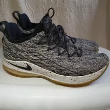 Size 12 Nike LeBron 15 Low Top Ashes Sneaker See Pictures For Flaw On One Shoe