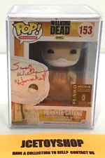 2014 FUNKO POP HERSHEL GREENE 153 SIGNED BY SCOTT WILSON