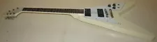 New Gibson DSVS00CWCH1 WC 70S Flying V Electric Guitar - Classic White