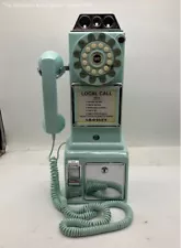 CROSLEY Turquoise House Phone Pay Phone Replica (Untested)