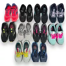 Brooks Womens Running Shoe Lot 10 Pair Ghost/ Glycerin/ Adrenaline READ AS IS!