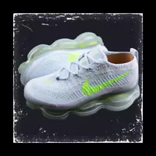 Nike Air Max Scorpion FK 2022 White-fluorescent green Men’s Comfortable Shoes