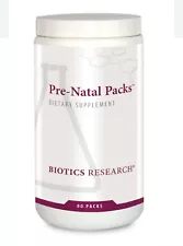 Biotics Research PRE NATAL Packs 60 ~ FREE Shipping ~