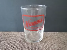 Vintage Hamm's Preferred Beer Shell Glass