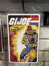 GiJoe 1985 Dreadnok Torch ð¥ Clamshell Display Case ð¥ With Insert Card