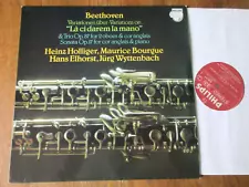 Beethoven - Trio for 2 Oboes etc / Holliger etc / Philips 9500 672 / Ed1 1979 NM