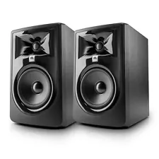 Pair of JBL 305P MkII 5" 2-Way Powered Studio Reference Monitor Speaker