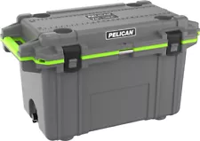 New ListingPelican 70QT Elite Cooler - Gray (70QT-1-DKGRYEGRN)