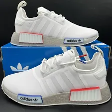 ADIDAS Originals NMD R1 White Grey Boost GX9525 Men's Sneakers Multi Size NEW