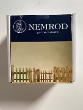 Nemrod Historex 1/32 Resin Fencing Sections for Dioramas (4 Different Designs)