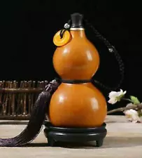 4"Natural Gourd Drinking Bottle Wine Water Cup customization