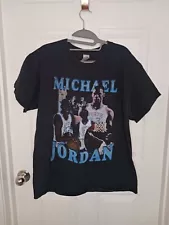 MICHAEL JORDAN T-SHIRT vtg rap tee kanye Large 90s travis scott lil yachty drake