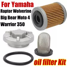 For Yamaha Raptor 350 Warrior Big Bear Wolverine 350 Moto Oil Filter Rebuild Kit