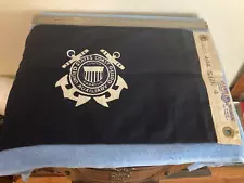 RARE U.S. COAST GUARD AUXILIARY FLAG NYLA-WOOL PARAMOUNT FLAG. CO. U.S.C.G