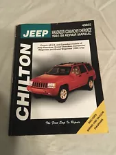 JEEP - Repair Manual-Base Chilton 40602 Comanche Cherokee Wagoneer 1984-1988