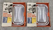 NOS Vintage Roberk Jr. West Coast Mirrors Van / Truck Universal MADE IN THE USA