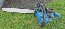 Vintage Rare Homelite Chainsaw SXL Old Blue 20" Bar LIMITED EDITION NICE