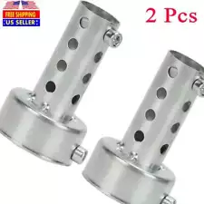 2Pcs Universal Motorcycle Exhaust Can Muffler Insert Baffle DB Killer Silencer