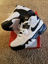 Nike Air Force Max Retro White/Black/Cobalt ALL STAR GAME 1993/BARKLEY Sz 9.5 DS