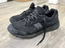 Size 12 - New Balance 992 Made in USA Triple Black Rare Size