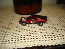 New Listing1970 Hot Wheels Redline Mustang Boss Hoss Hong Kong ROSE OR RED Near Mint