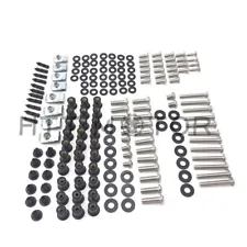 Complete Fairing Bolts Body Screws Kit for KAWASAKI Ninja ZX6R ZX-6R 2007-2008 (For: 2008 Ninja ZX6R)